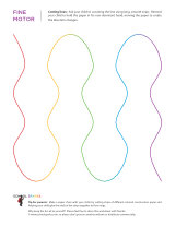 Preschool and kindergarten printable worksheets on Cutting lines