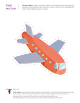 Kindergarten worksheets - Tracing outlines - Intermediate 3